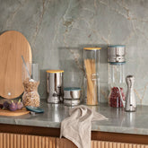Alfredo Canister X-Large Glass & Yellow Lid 2L